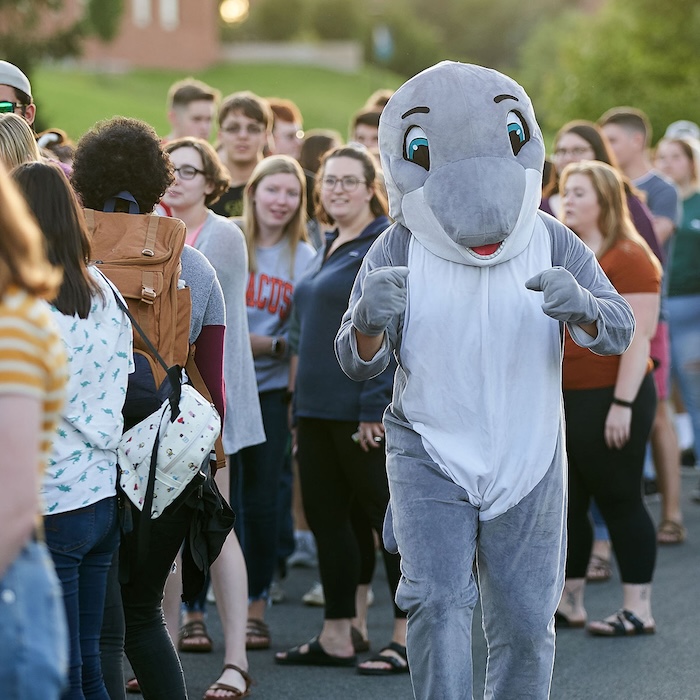 Mascot in costume